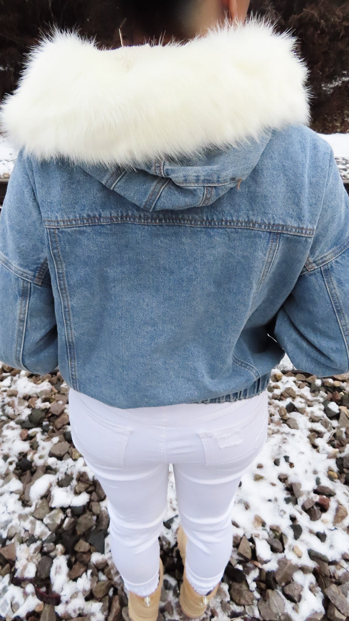 SNOW BUNNY | DENIM COAT
